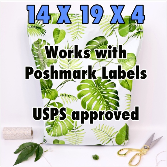 Other - 50 14X19X4 Flat Bottom Poly Mailers PRICE IS FIRM